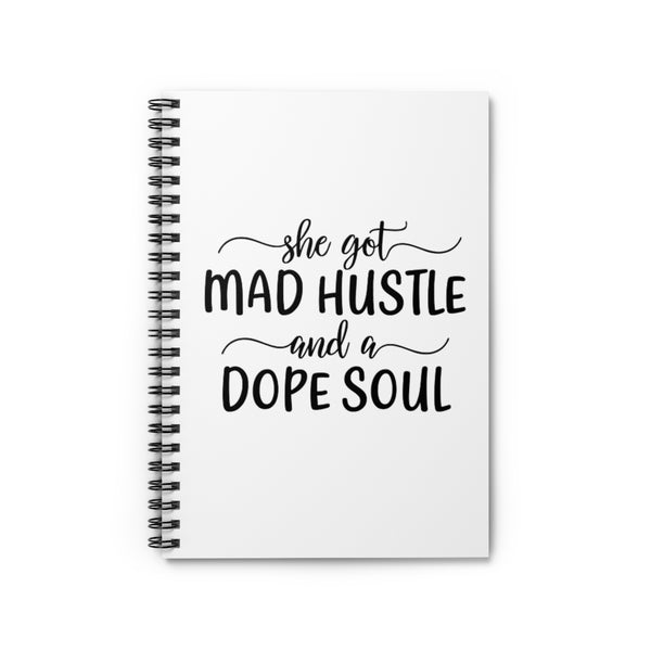 Spiral Notebook - Ruled Line (Mad Hustle/Dope Soul)