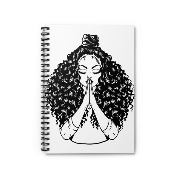 Spiral Notebook - Ruled Line (Healing Goddess)