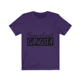 Unisex Jersey Short Sleeve Tee - Spiritual Gangsta