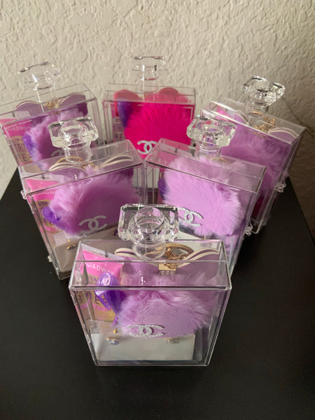 Chanel Perfume Case - Purple – Healing Goddess 2 U